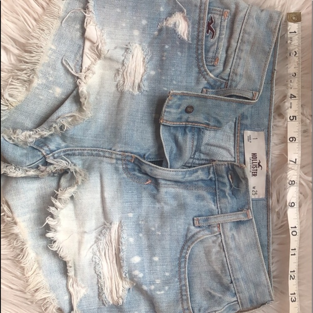 Distressed shorts